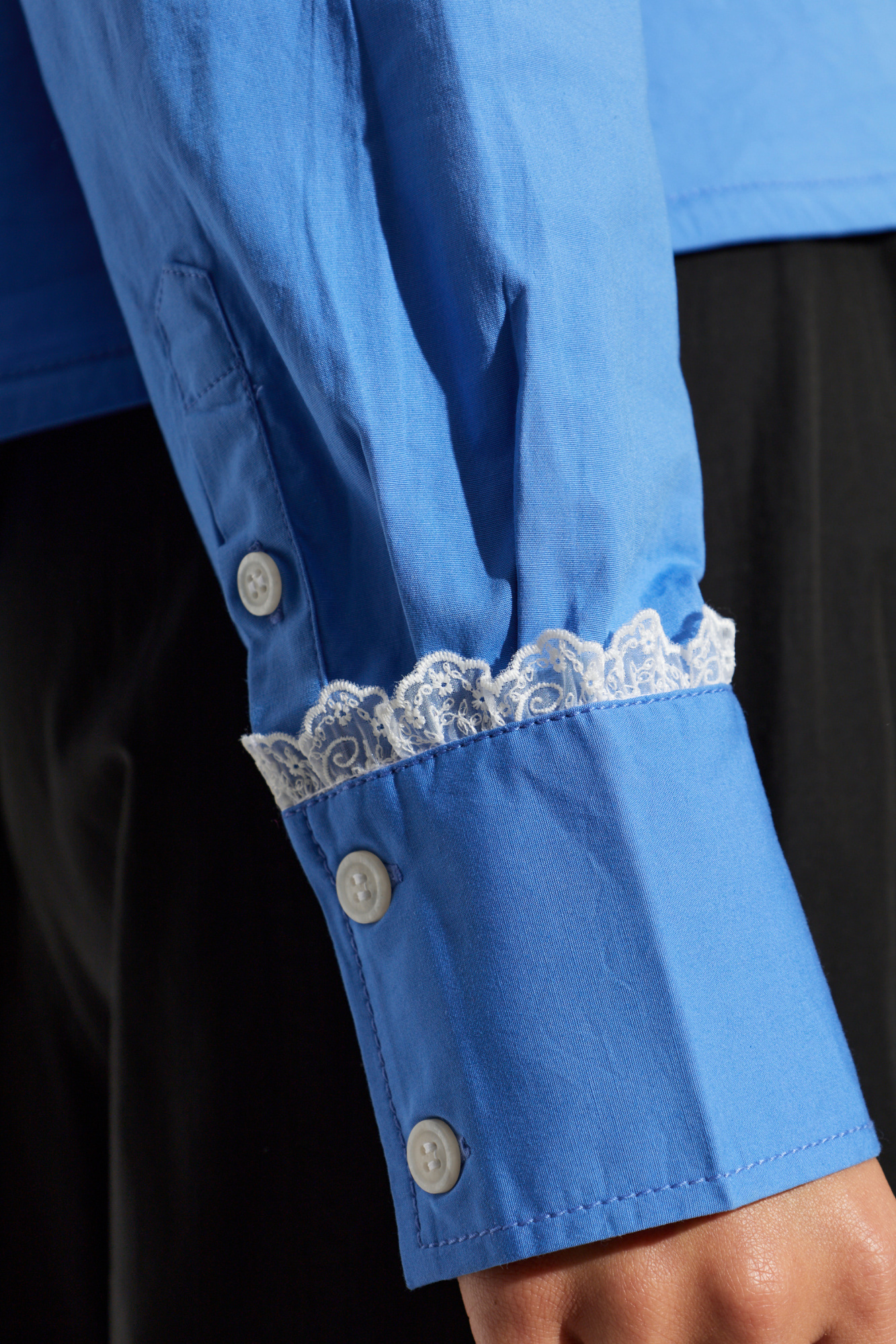 Ganni Oversized shirt with pocket | Women's | Vitkac